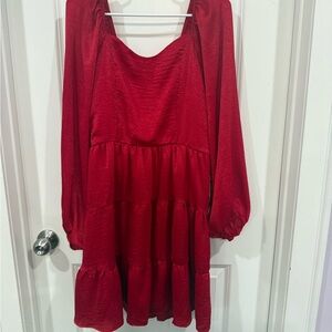 ARULA Red Mini Dress